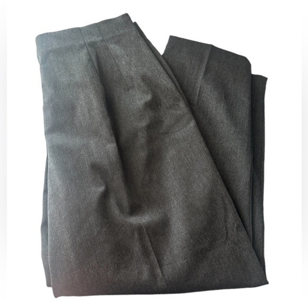 NWT BRIGGS NY Pull-on Pants - Charcoal Heather Gray - women’s Size 14P - Petite
